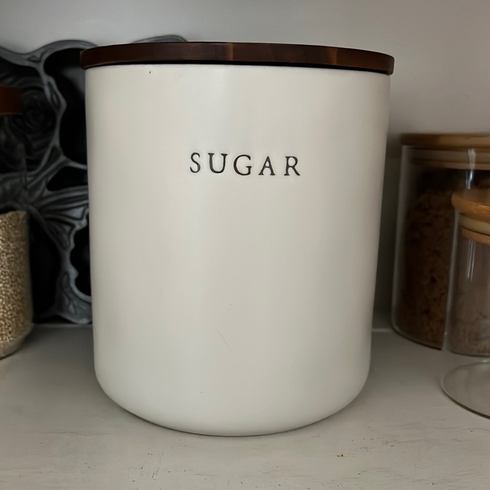 Hearth and hand by magnolia sugar canister
